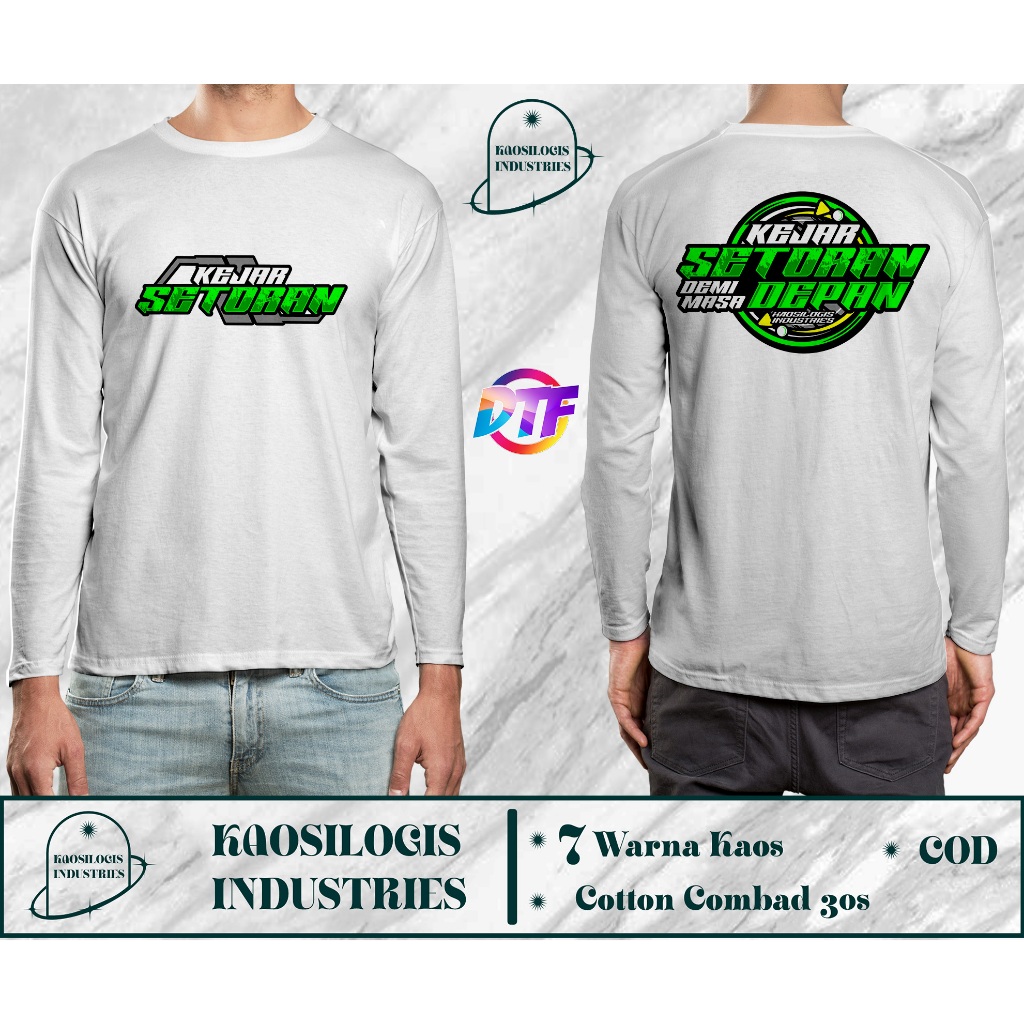 เสื้อยืดแขนยาว Chase Satan สําหรับอนาคต - Kaosilogis