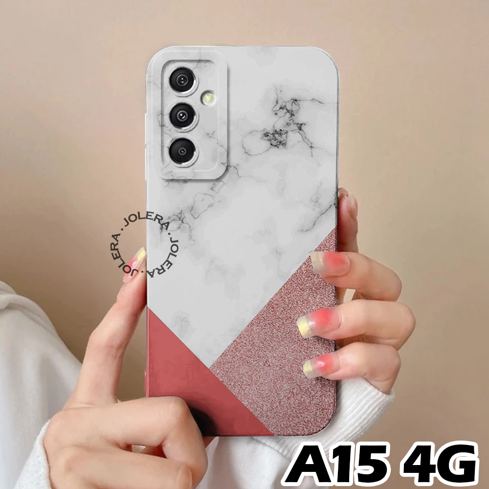 JOLERA สําหรับ SAMSUNG A15 4G SOFTCASE HANDPHONE LATEST FASHION Mbl2