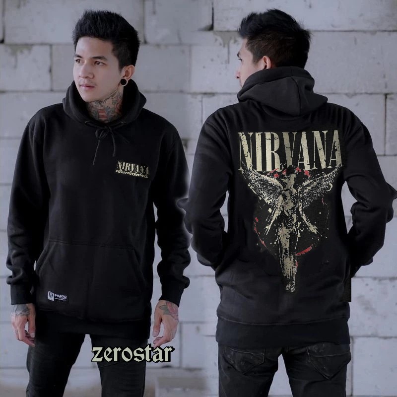 Nirvana V3 Band Hoodie Size M-XXL Unisex