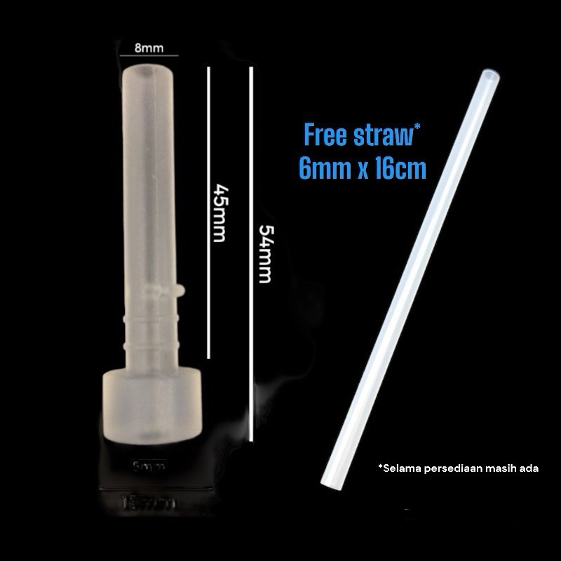 Straw Replacement for Smiggle La La Teeny Tiny Drink Replacement Straw