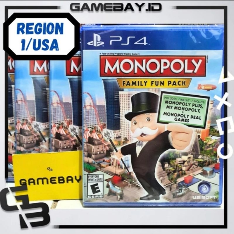 กระเป๋า Ps4 Monopoly สําหรับครอบครัว