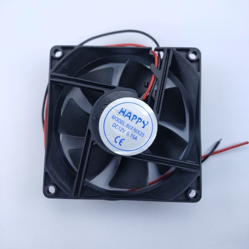 DC FAN 12V DC FAN 8CM SQUARE FAN