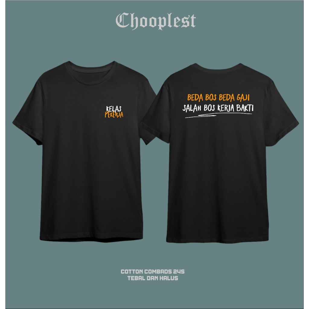 เสื้อยืด Different Boss Different Salary Boss Work Bakti