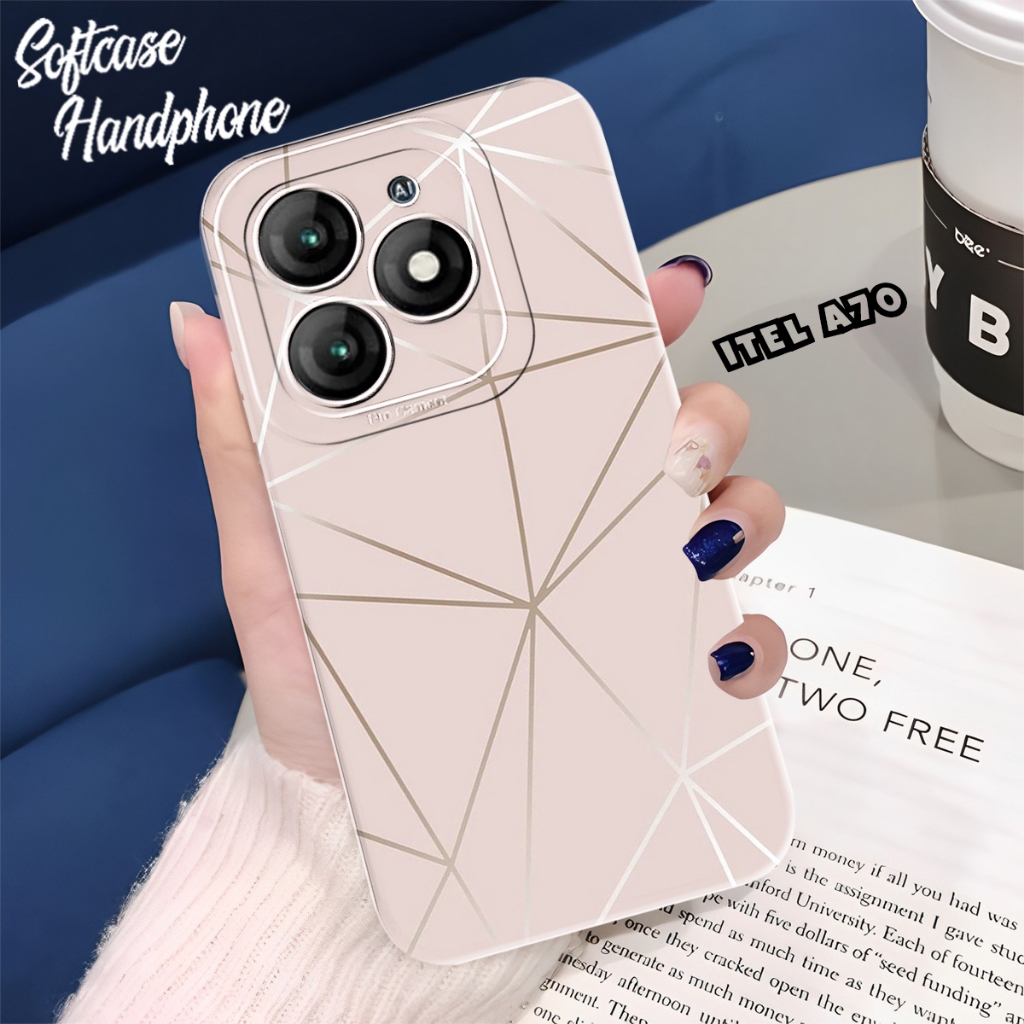 [VIRAL] ล่าสุด Itel A70 2023 Softcase - ล่าสุด Itel A70 Case - ล่าสุด Itel A70 Casing - ซิลิโคน Itel