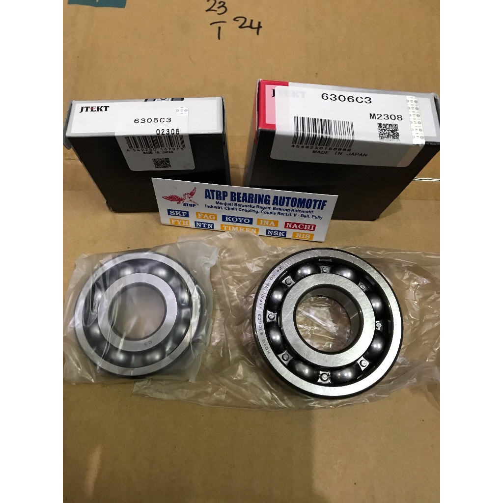 YAMAHA NMAX AEROX 6305 C3 6306 C3 KOYO JAPAN ORIGINAL MOTORCYCLE CRANK AXLE BEARING