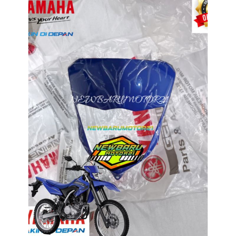 Yamaha WR 155 WR155 ฝาครอบไฟหน้าเดิม Ygp B3M สีน้ําเงิน Yamaha WR155