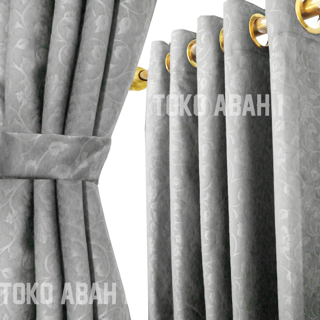 EMBOSSED DOOR WINDOW CURTAINS - CURTAINS - CURTAINS