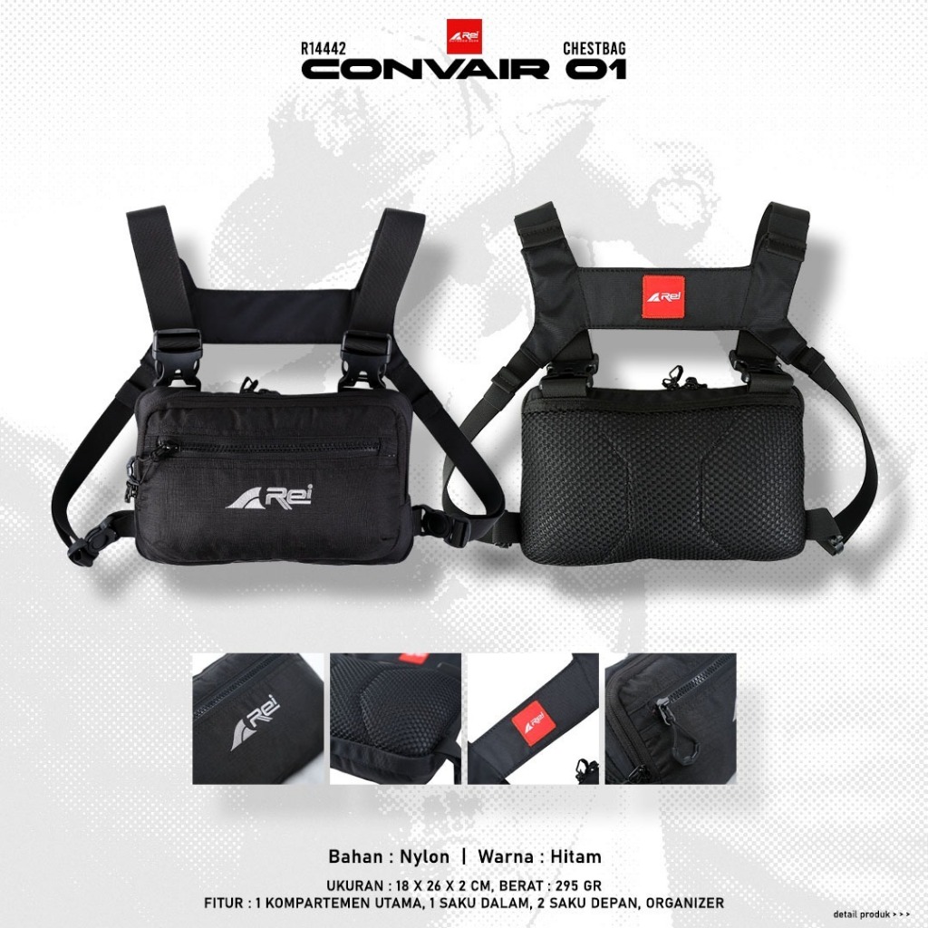 Convair Men& 39;s Chest Rig 01 Arei Outdoorgear
