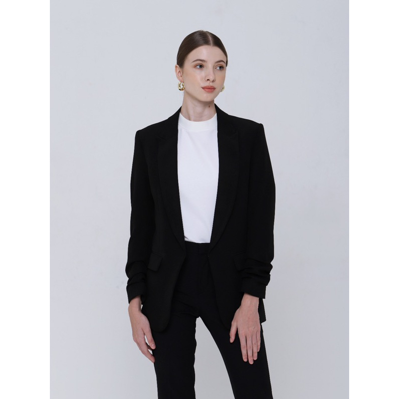 Hitam Naladhipa - Helena Blazer / Black Official Women& 39;s Jacket