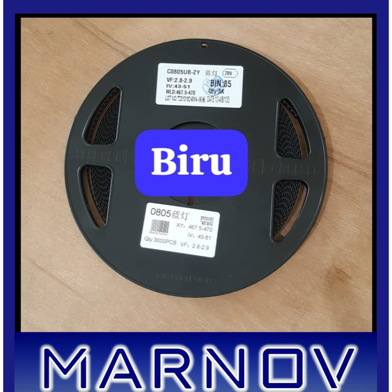 LED0805 BLUE SMD BlueVf 2.8V