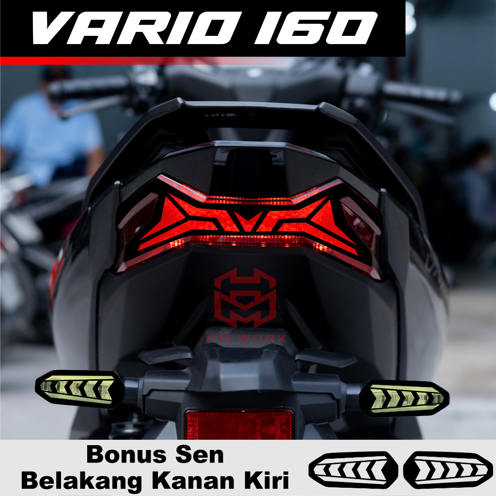 สติ๊กเกอร์ตัด VARIO 160 STOPLAMP