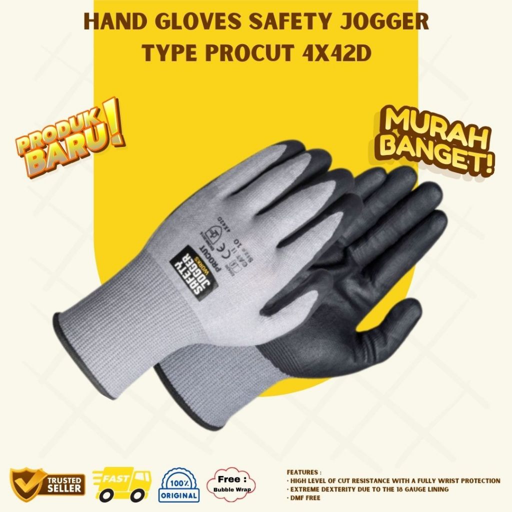 ถุงมือกอล์ฟ Safety Jogger Procut 4X42D