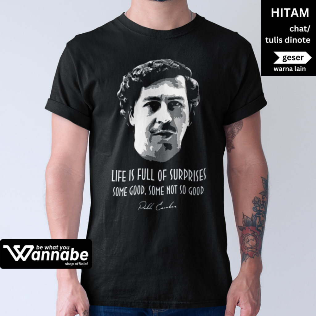 PABLO ESCOBAR MOVIE เสื้อยืด SIZE S - 7XL ADULT JUMBO BIGSIZE BIG SIZE & CHILDRENS เสื้อยืดพรีเมี่ยม