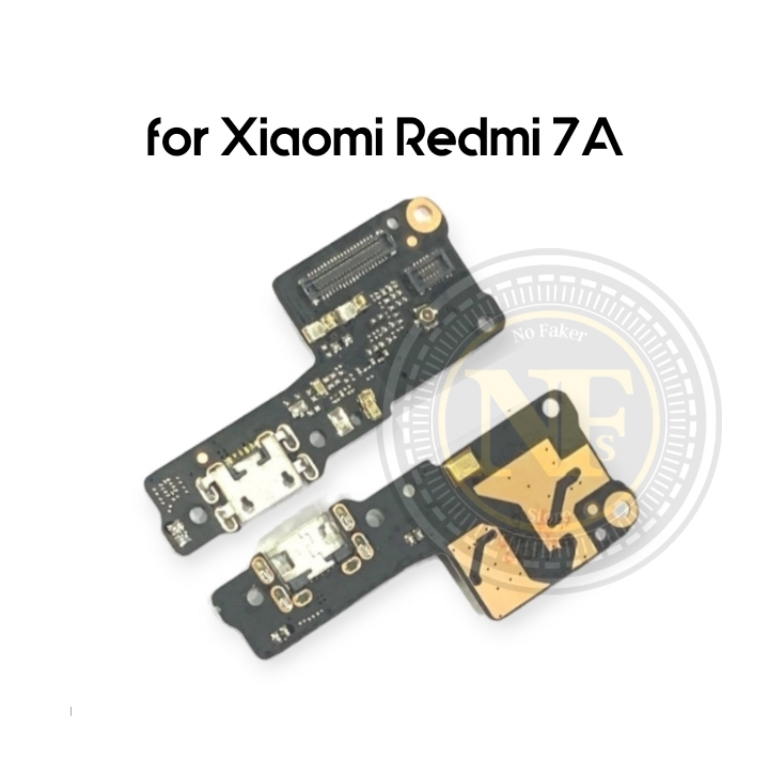 ตัวเชื่อมต่อที่ชาร์จ แบบยืดหยุ่น Xiaomi Redmi 7A | บอร์ด Pcb และไมโครโฟน Redmi 7A