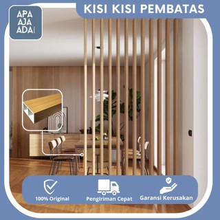 KISI KISI PEMBATAS RUANGAN/ SEKAT RUANGAN/ SEKAT RUANGAN MOTIF KAYU