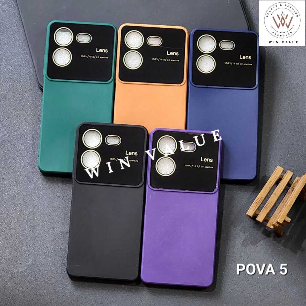 ใหม่! Tecno Pova 5 Tecno Pova 5 Pro Case Macaron เลนส์ใหญ่กล้อง Softcase Tecno Pova 5 Tecno Pova 5 P