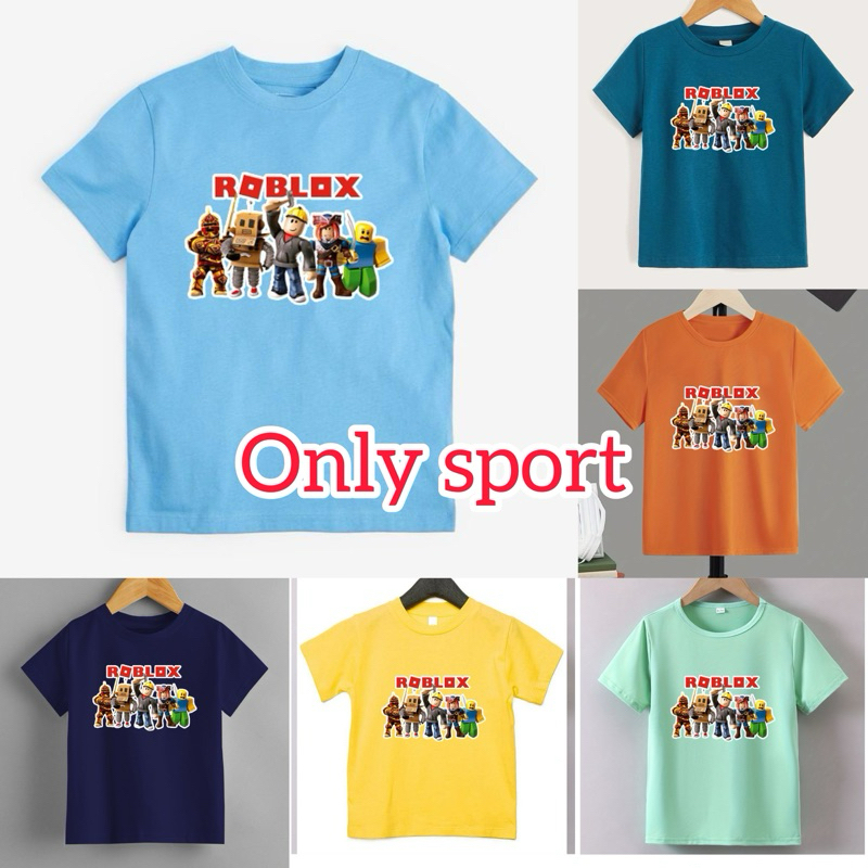 Roblox DISTRO CHILDREN& 39;S เสื้อยืด 1-10 ปี / ROBLOX CHILDREN& 39;S เสื้อผ้าสําหรับเด็กผู้ชายและเด