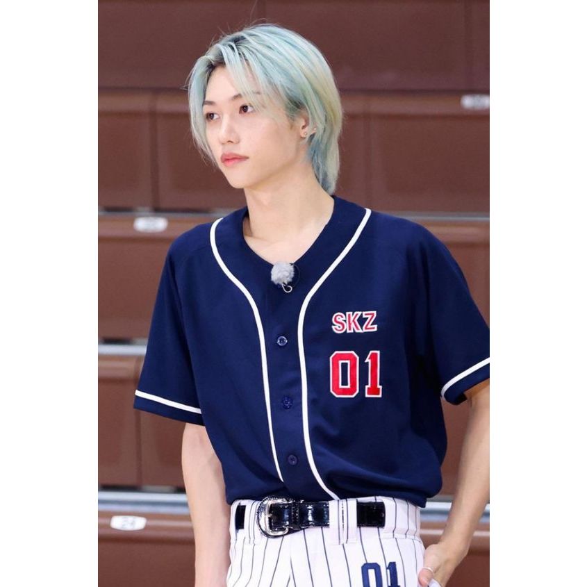 SKZ Stray Kids PREMIUM All Members Baseball Jersey (ปรับแต่งชื่อและหมายเลขได้)