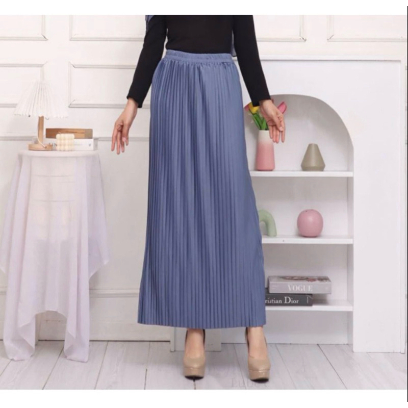 Aneesa SKIRT SPAN PLISKET PREMIUM IMPORT