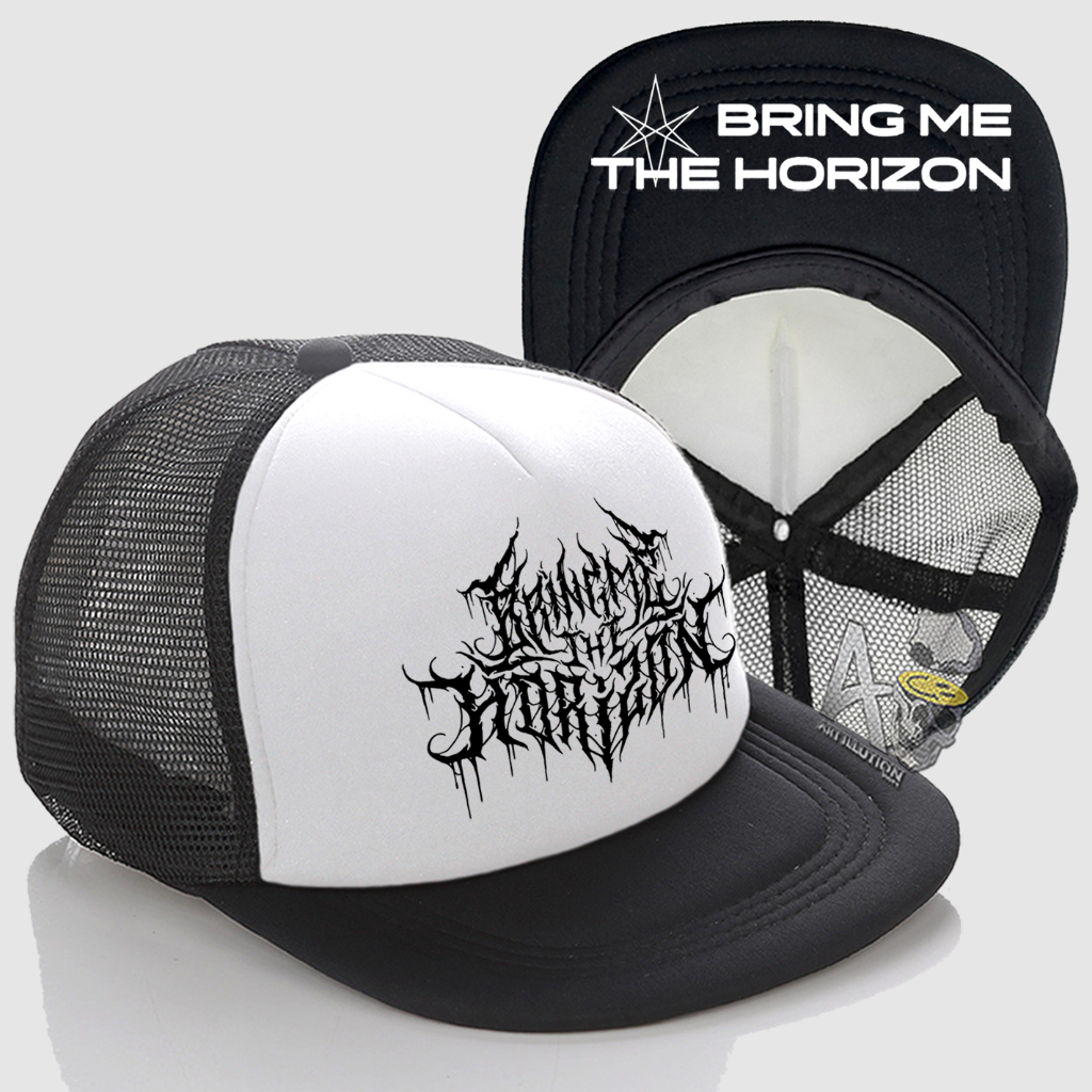 หมวกโลหะ Snapback Trucker Bring Me The Horizon Hex Logo Hat Band BMTH Logo PREMIUM ล่าสุด