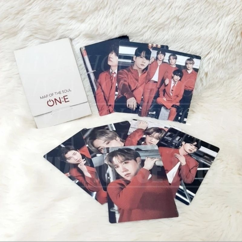 BTS ONE Photocard Map Of The Soul BTS 4 Cream Mini Photocard BTS Map Of The Soul ONE BTS 4 ครีม
