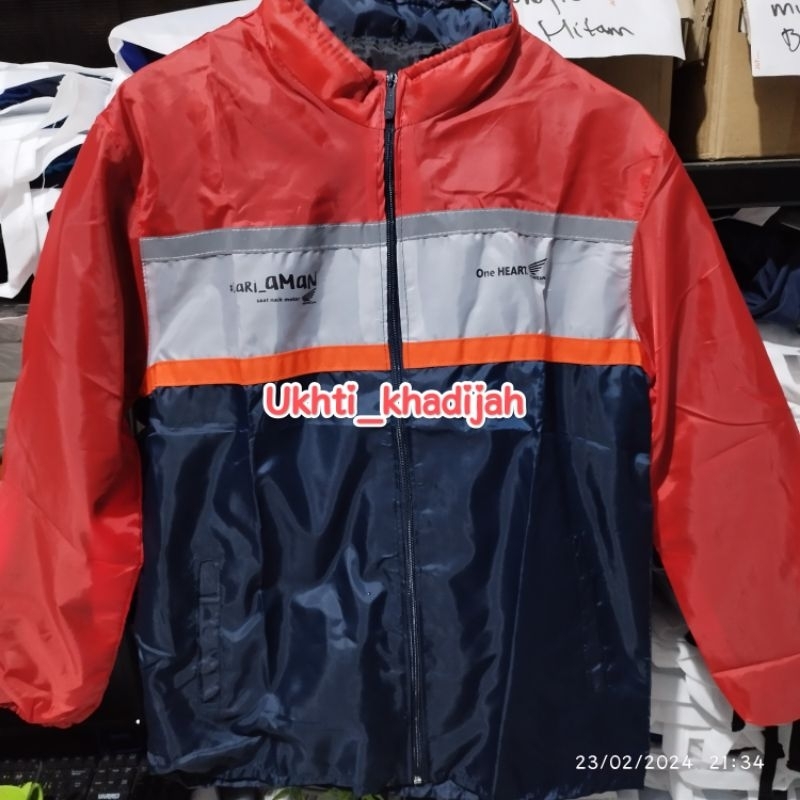 Original AMH PARASITE 2024 เสื้อแจ็คเก็ตมอเตอร์ไซค์ Honda
