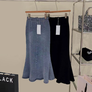 rok plisket jumbo rok ruffle rok korean style rok jeans panjang rok duyung rok high waist rok span wanita