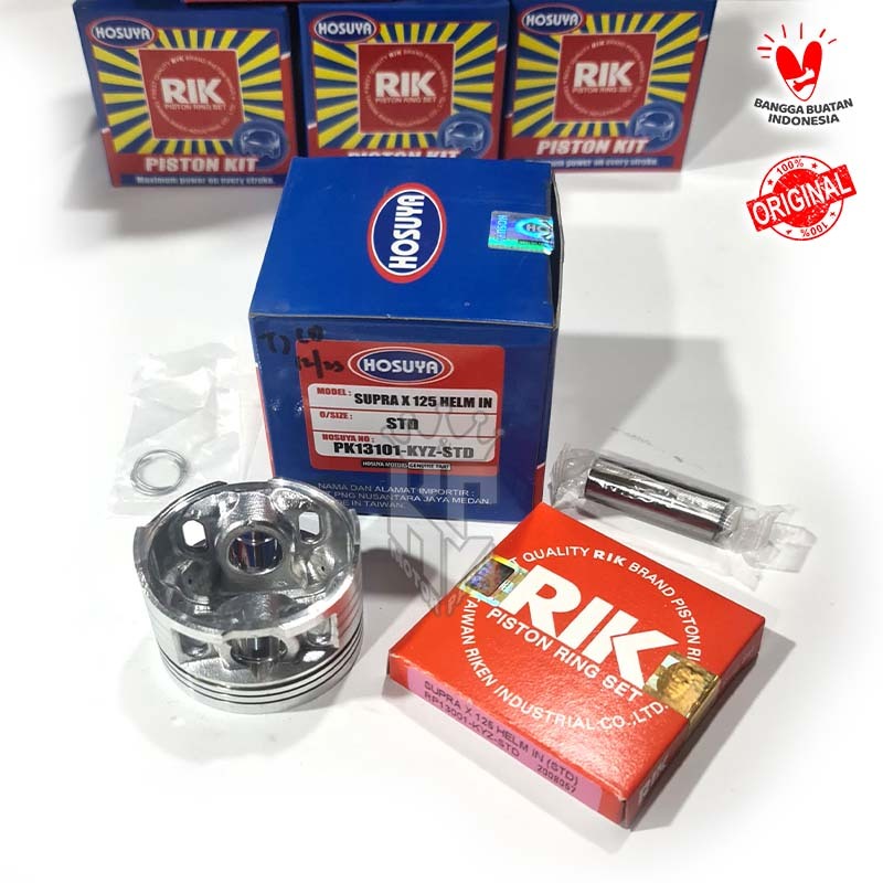 ชุดลูกสูบ Seher ครบชุด Hosuya RIK Riken STD - 200 Supra x Blade 125 Fi 2014 Helm ใน KYZ