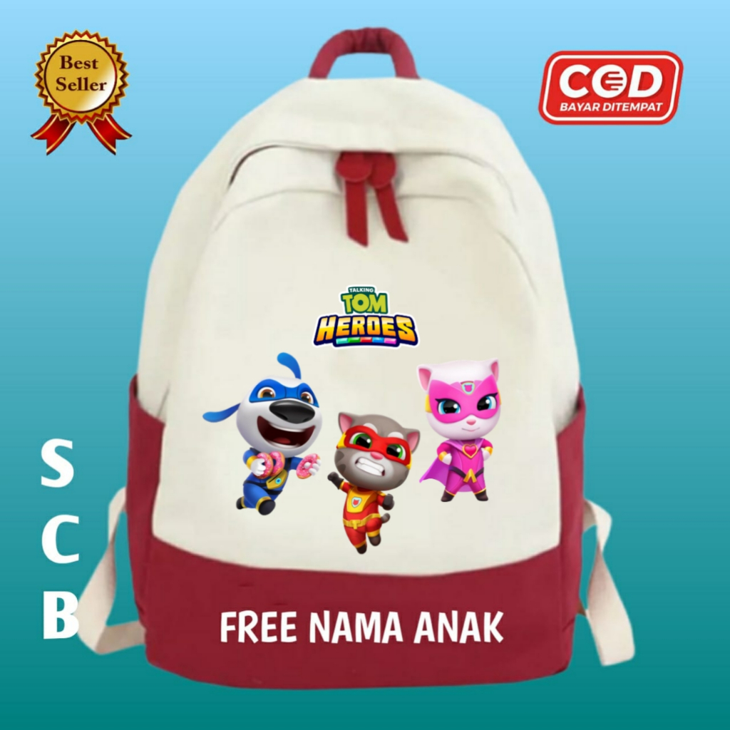 TALKING TOM HERO DASH KIDS BACKPACK