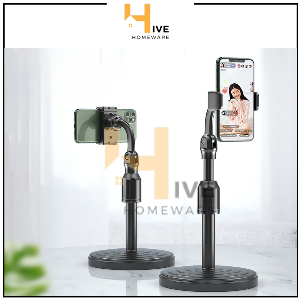 Hive Stand Holder Hp Mobile Broadcasting Support 360 Desktop Swivel/Cellphone Placemat Holder On Universal ยืดหยุ ่ นตาราง