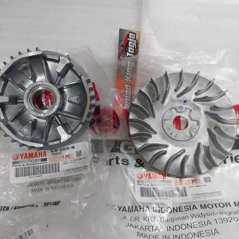 Fan house roller mio sporty smile nouvo original yamaha 5tl e7611 01 5lw e7620 00