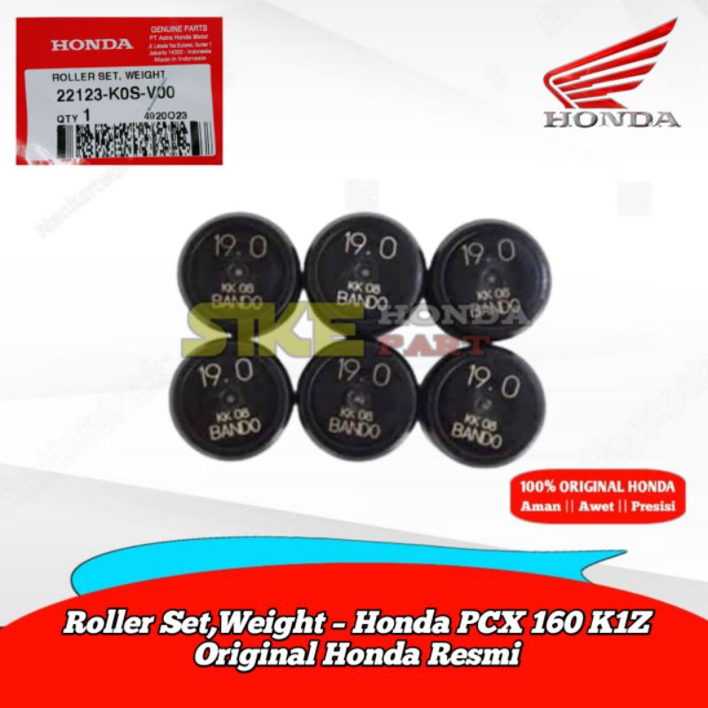 22123-K0S-V00 Roller Pcx 160 Adv 160 Vario 160 Original Honda Official