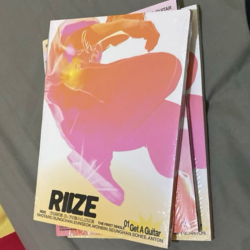 Riize Get A Guitar Album ไม่ปิดผนึก Rise Version Seunghan Anton Shotaro