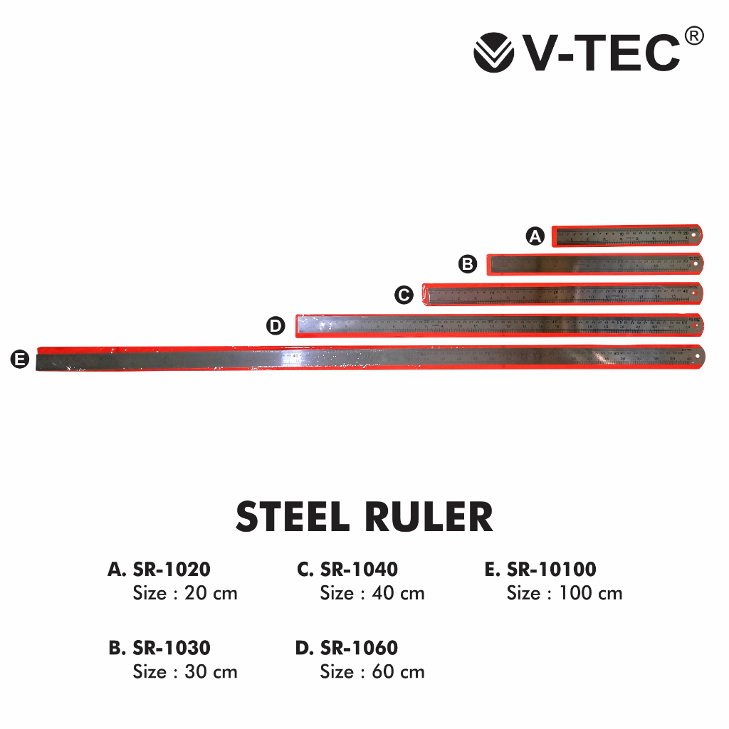 V-TEC IRON RULER****