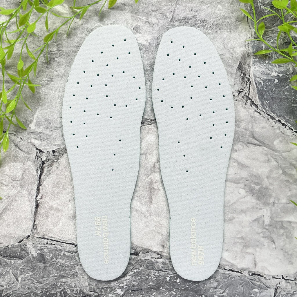New Balance 997 แผ่นรองพื้นรองเท้า สีขาว สําหรับผู้ชาย ผู้หญิง ไซซ์ 45 45.5