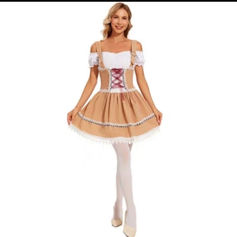 ชุดเยอรมันสําหรับผู้หญิงผู้ใหญ่ | Bavaria octoberfest เยอรมันผู้หญิงผู้ใหญ่เครื่องแต่งกาย