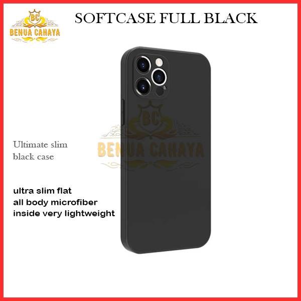 CASE SAMSUNG A12 CASE FULL BLACK - BENUACAHAYA