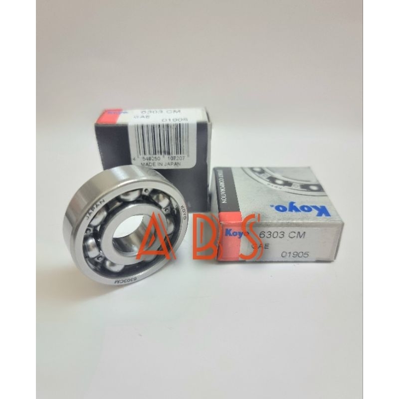 BEARING 6303 CM KOYO เปิด 17x47x14MM