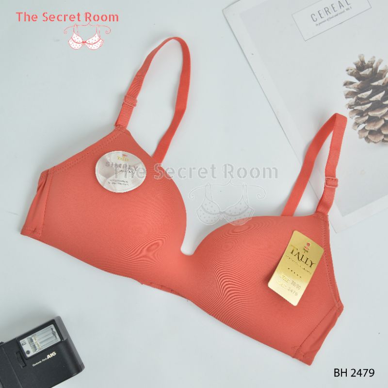 สนิทสนม BRA BH 2479 I CUP BI THIN FOAM I WIRELESS I HOOK 3 I SIZE 32 - 38