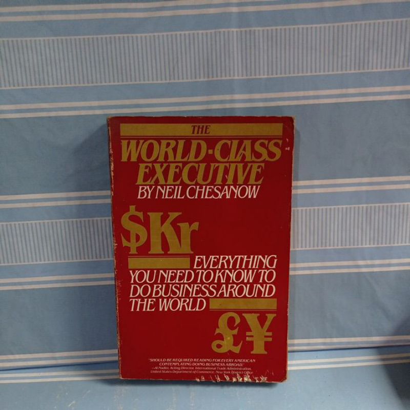นําเข้า: THE WORLD-CLASS EXECUTIVE โดย Neil chesanow