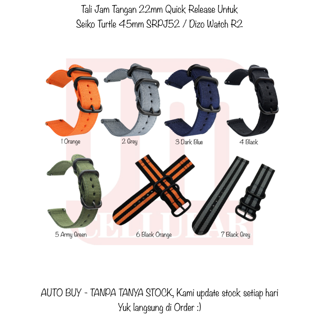 Stt สายนาฬิกาข้อมือไนล่อน Seiko Turtle 22 มม. 45 มม. SRPJ52 Dizo Watch R2 สําหรับผู้ชาย
