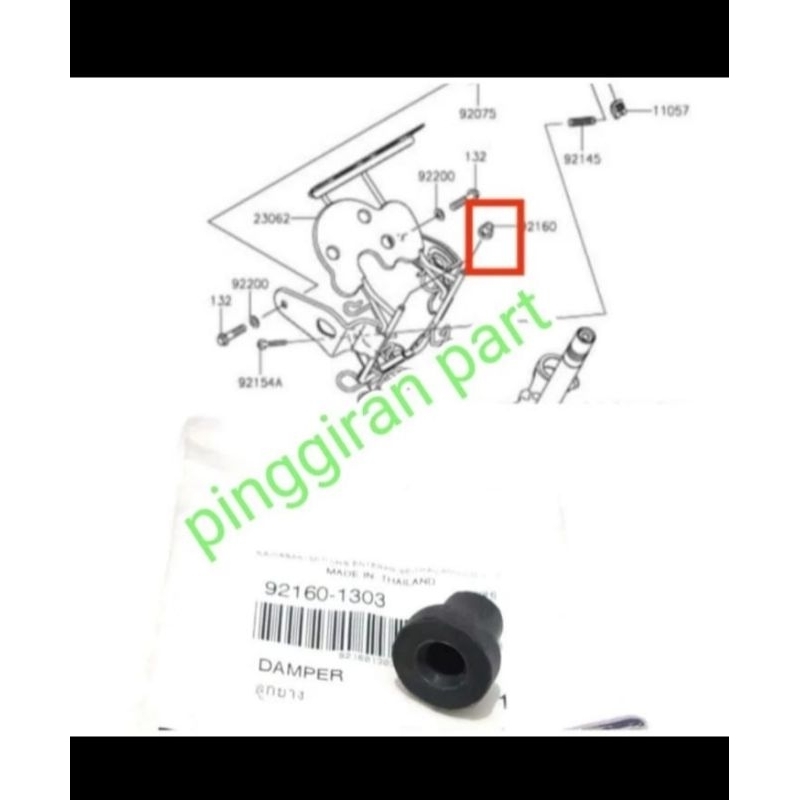 วงเล็บยาง Mount spedometer spidometer มาตรวัดความเร็ว W175 เดิม
