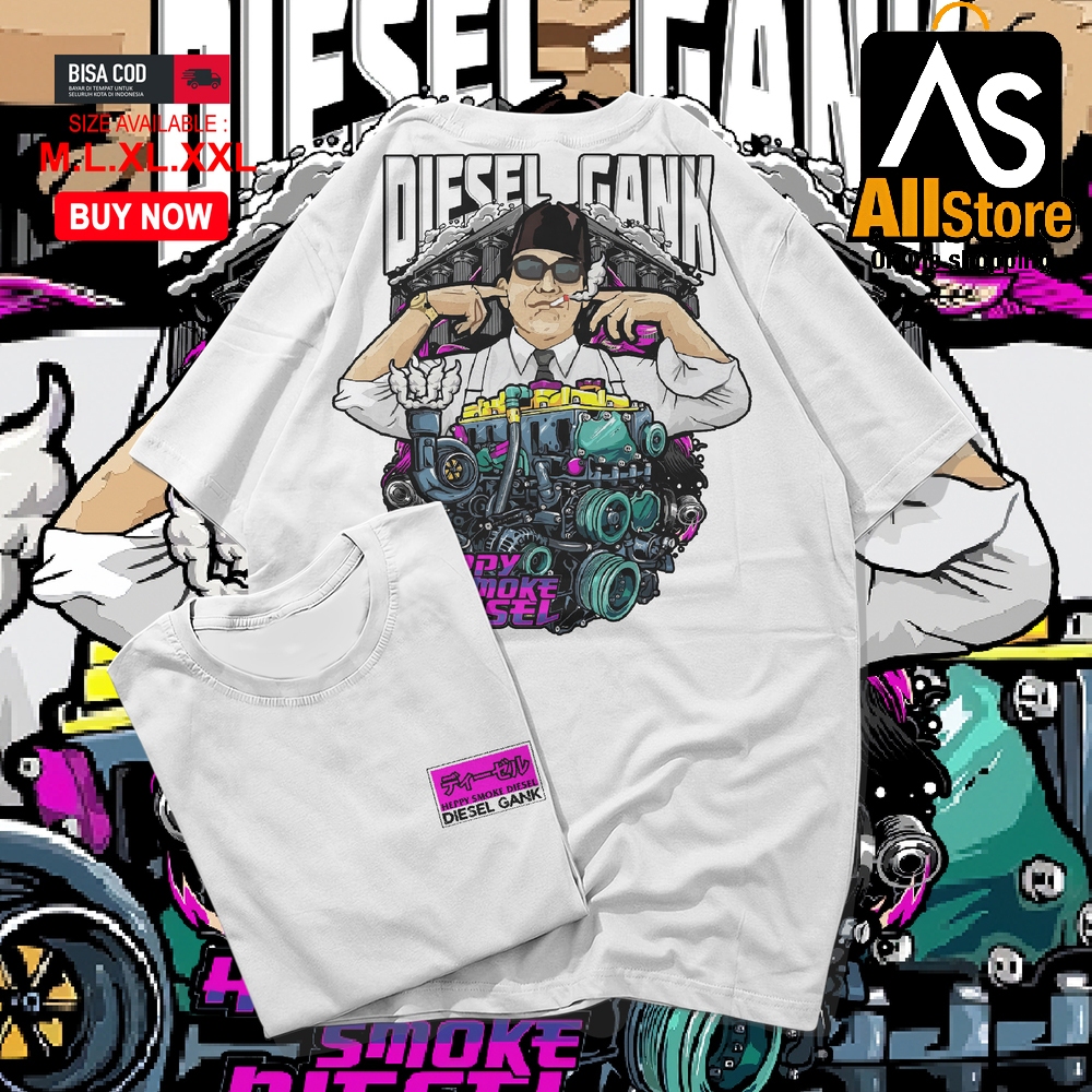 เสื้อยืด DIESEL GANK DIESEL เสื้อยืด JMD POWER DIESEL เสื้อยืดที่ดีที่สุด VOL 1