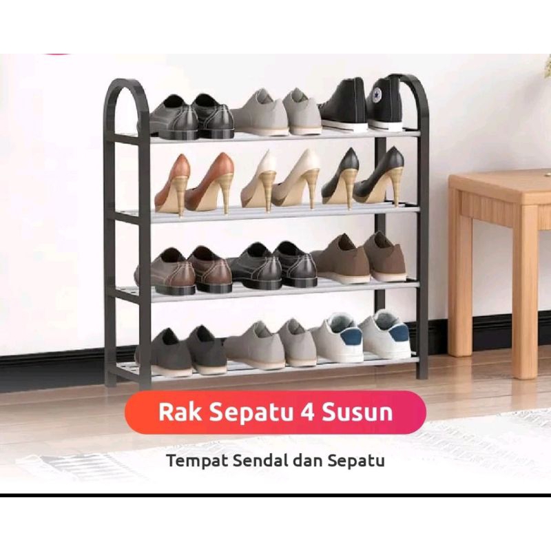แร็ครองเท้า 4-TIER ที่น่าทึ่ง
