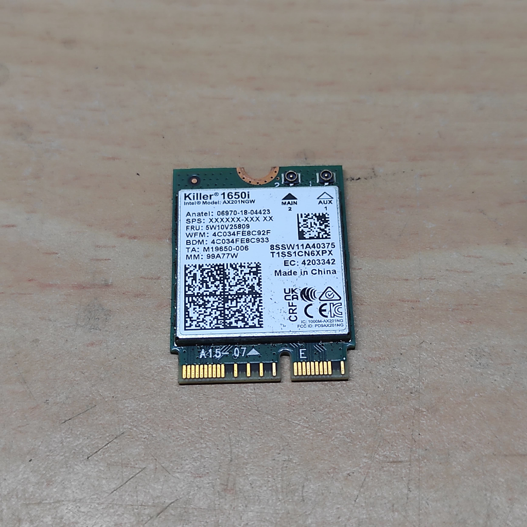 การ์ด Wifi สําหรับแล็ปท็อป Acer Nitro 5 AN515 AN515-57 AN515-57-52BQ N20C1