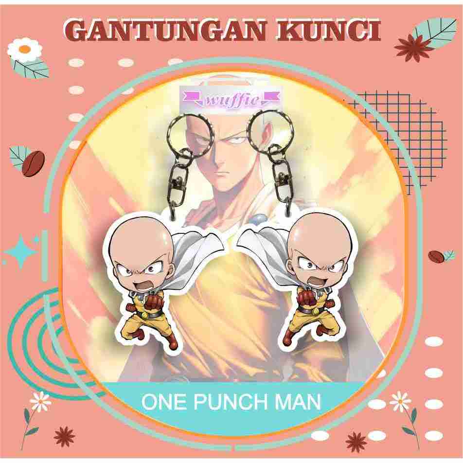 Gantungan พวงกุญแจอะคริลิค One Punch Man / One Punch Man
