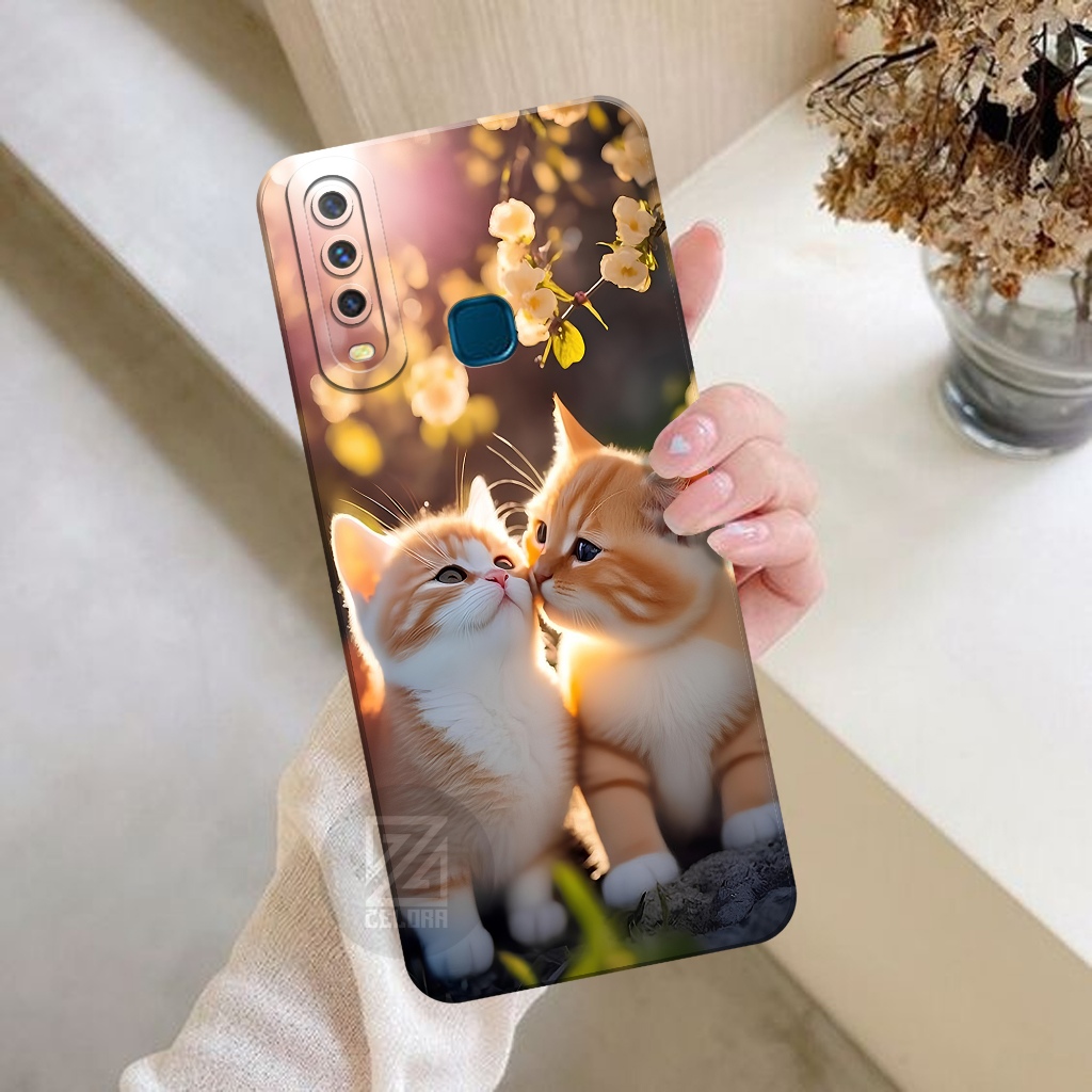 เคส HP Vivo Y17 Y15 Y12 - Vivo Y17 Y15 Y12 Phone Case - Fashion Cat Case - Pro Camera - Vivo Y17 Y15