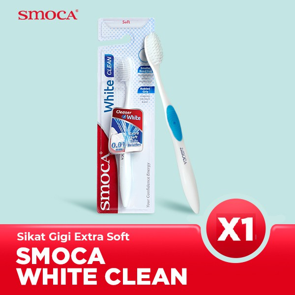 แปรงสีฟัน Smoca White Clean - แปรงสีฟันสําหรับผู้ใหญ่