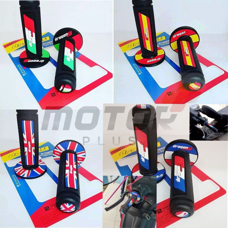 ปลอกแฮนด์ Donat dragon nine 9 Long Handfat Panjang Thailand อิตาลี 1 ชุด Universal All Motorcycles