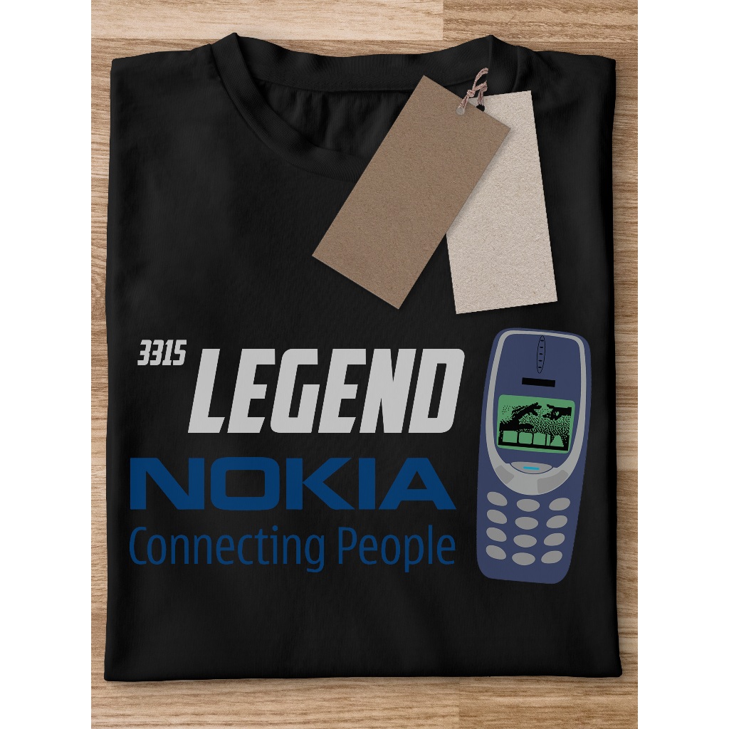 NOKIA LEGEND KAOS 3315 / KAOS BAJU DISTRO MEN WOMEN / เสื้อยืด DISTRO / ANDROID HP